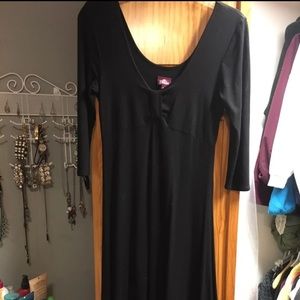 Black salaam dress